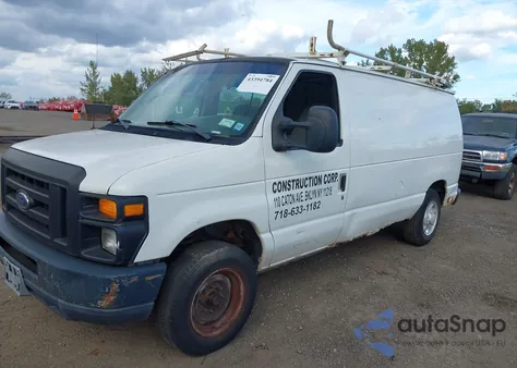 2008 Ford E-150 Commercial/Recreational z USA, uszkodzony, nr VIN 1FTNE14W78DB35556